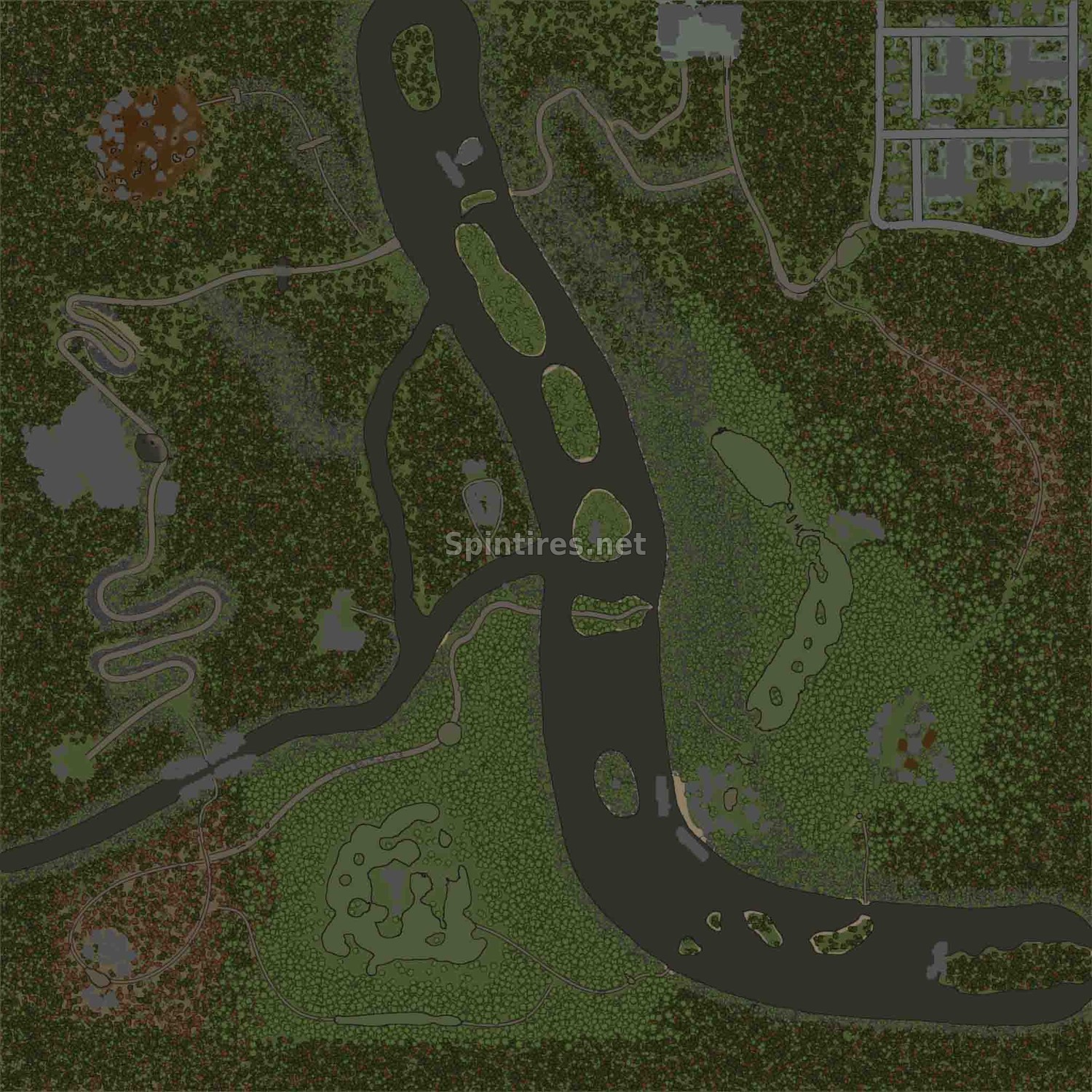 Карта «Короеды: Голимый контрабас» для Spintires: MudRunner для Spintires 