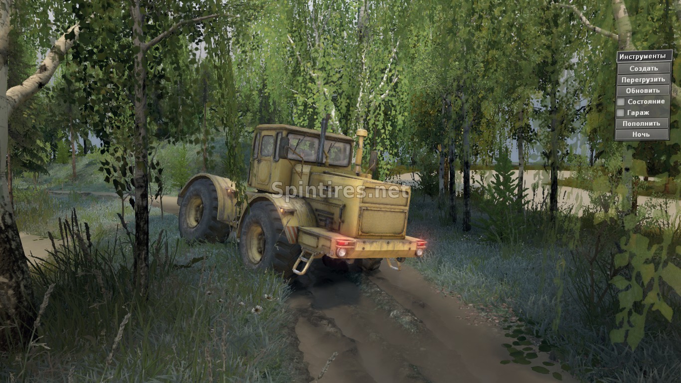 Карта «Выбор» для Spin Tires v03.03.16 для Spintires 