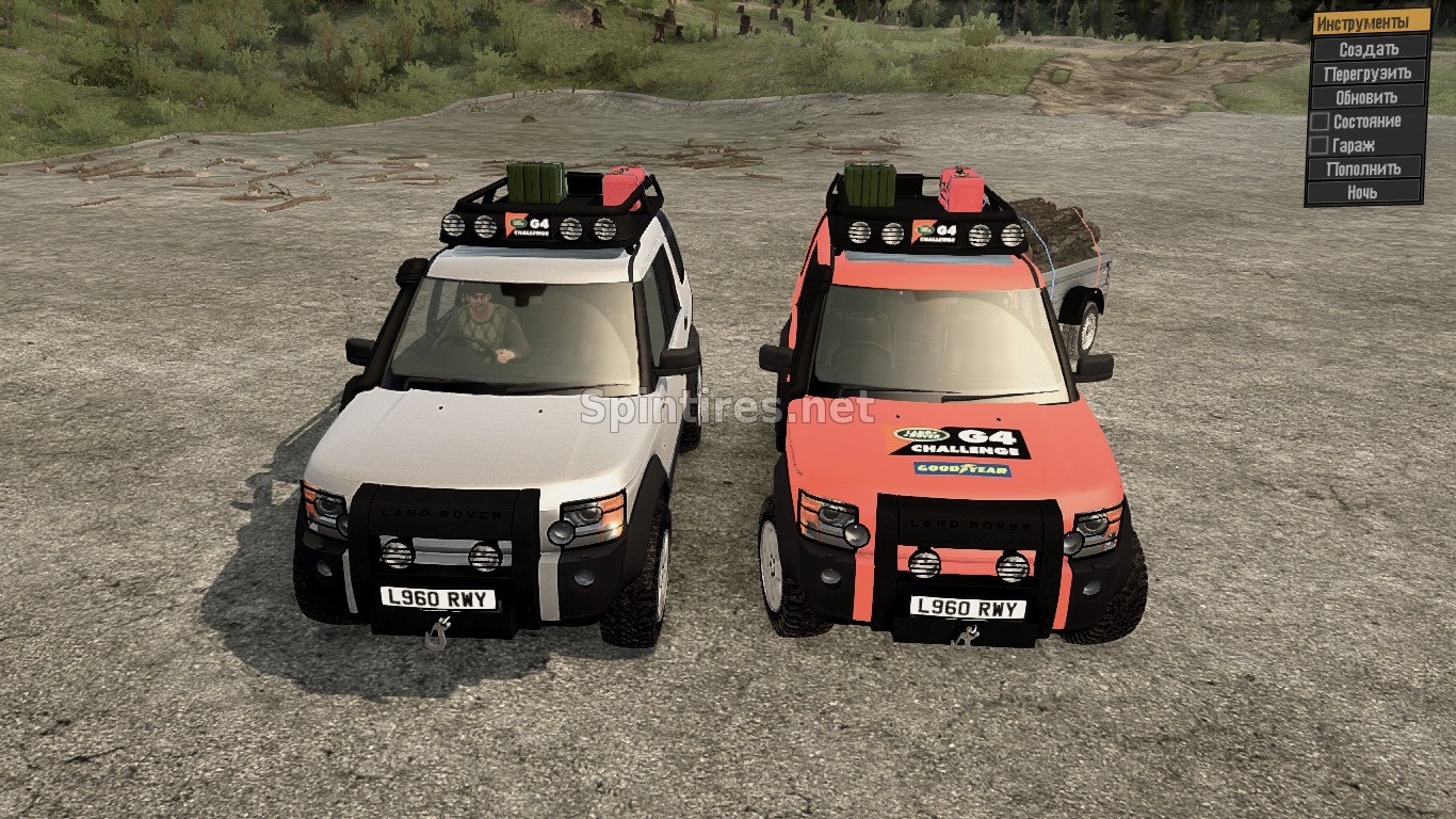 Land Rover Discovery 3/G4 для Spintires: MudRunner для Spintires 