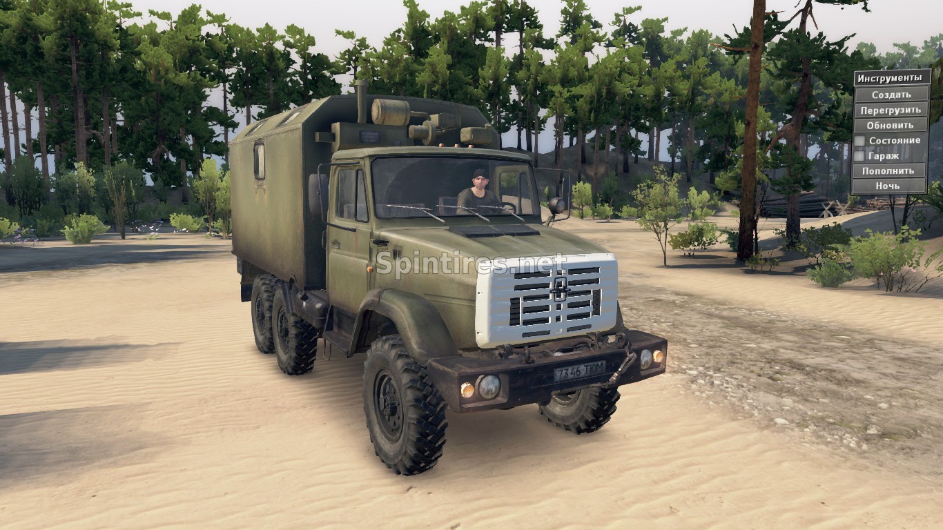 ЗиЛ-4334 SV для Spin Tires v03.03.16 для Spintires 