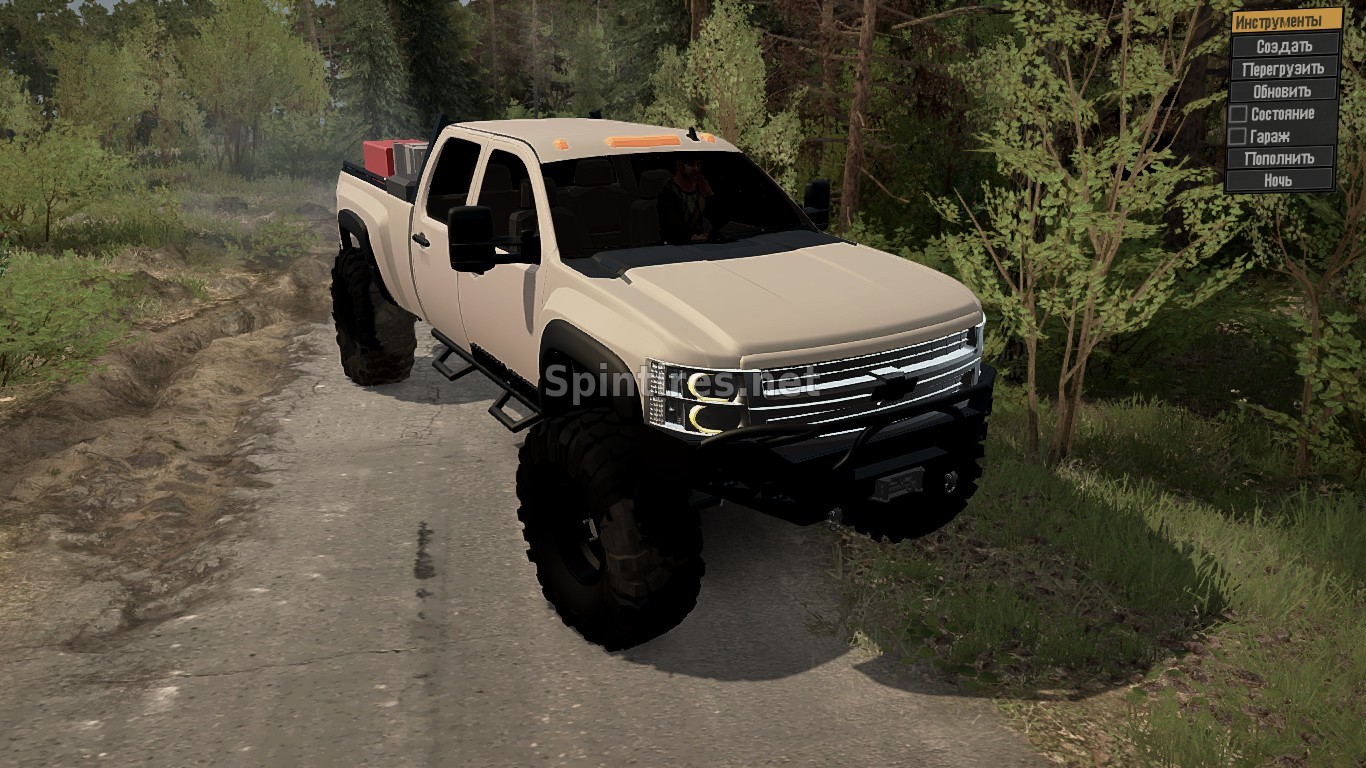 Banks 2012 Chevy 3500 Pipeline Rig для Spintires: MudRunner для Spintires 