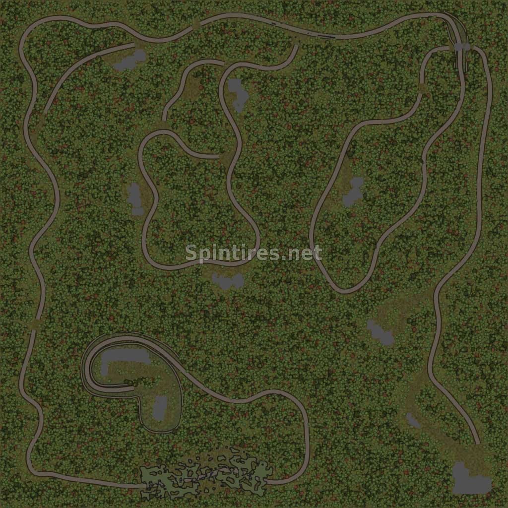 Карта «Поворот не туда» для Spintires: MudRunner для Spintires 