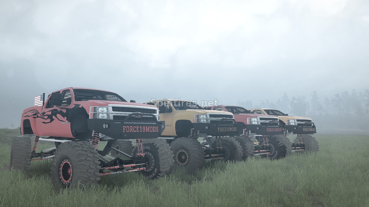 Chevy Silverado Duramax Quad Cab 2008 для Spintires: MudRunner для Spintires 