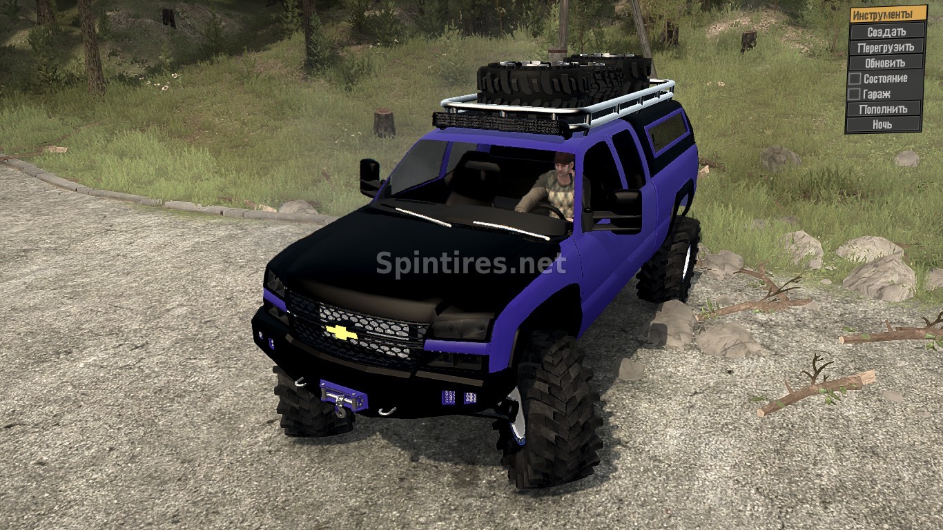Chevrolet Silverado 2006 для Spintires: MudRunner для Spintires 