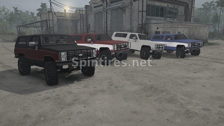 Chevy K5 Blazer 1985 для Spintires: MudRunner для Spintires 