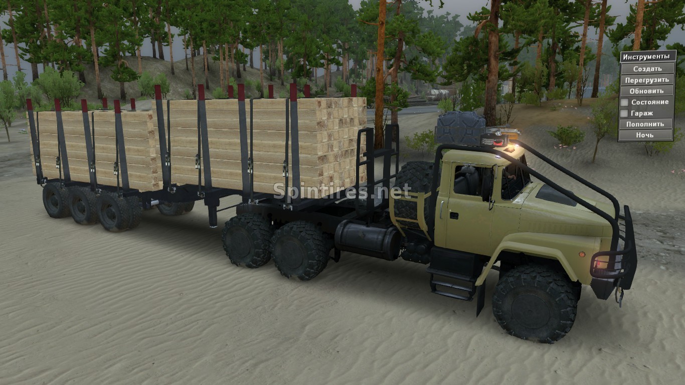 Краз-260 для Spin Tires v03.03.16 для Spintires 