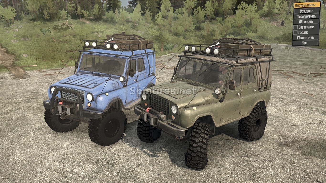 Уаз «DK» для Spintires: MudRunner для Spintires 