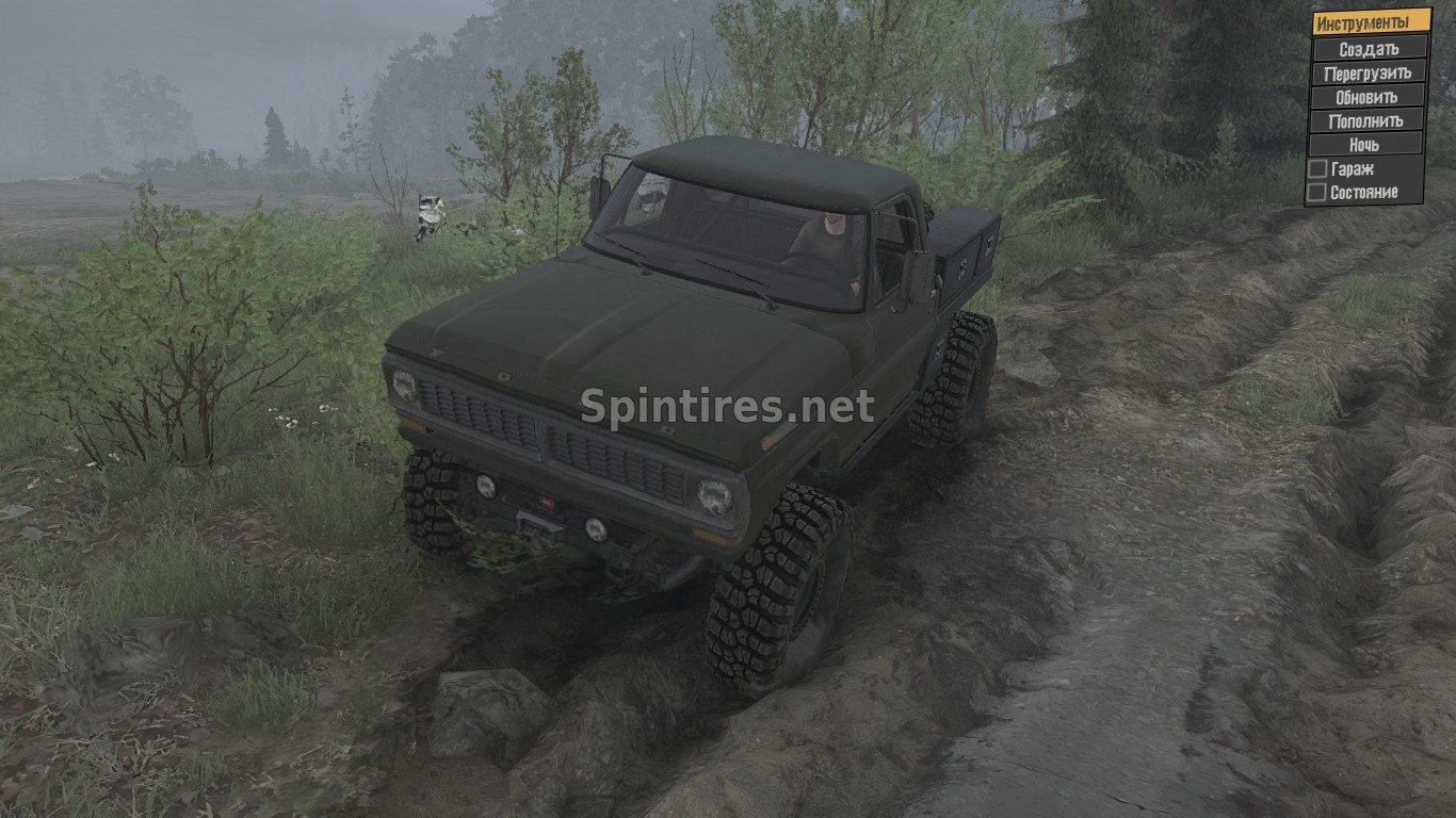 Ford F350 1970 для Spintires: MudRunner (v11.12.17) для Spintires 