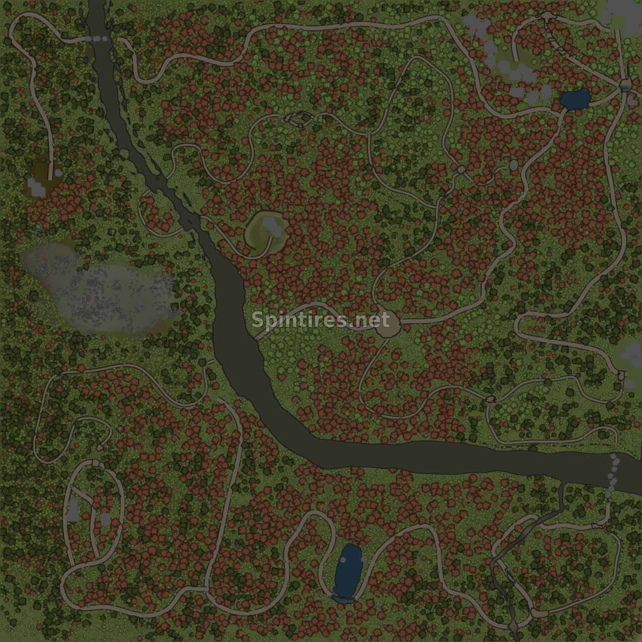 Карта «Troyaniv» для Spintires: MudRunner (v11.12.17) для Spintires 