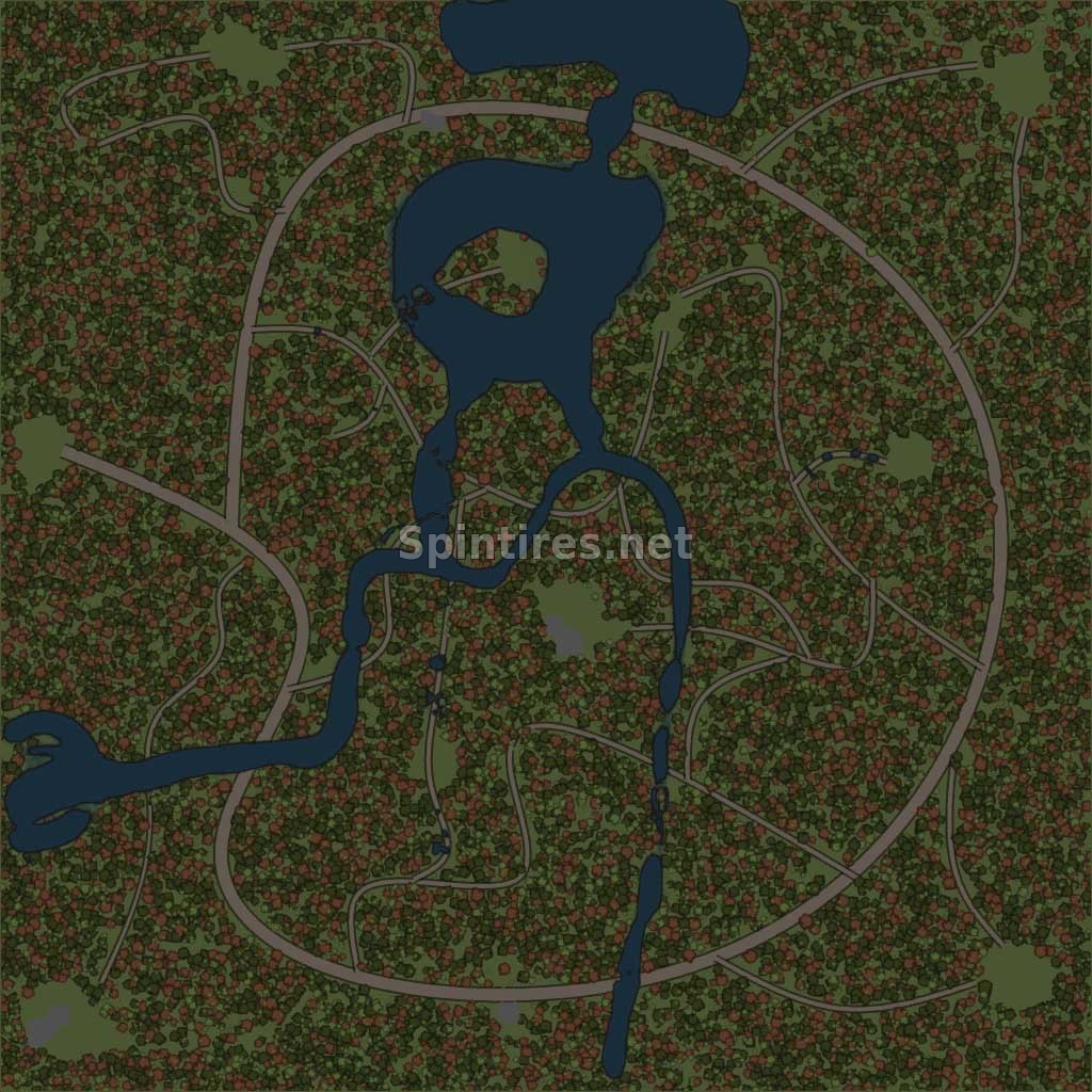 Карта «Водные приключения» для Spintires: MudRunner (v11.12.17) для Spintires 