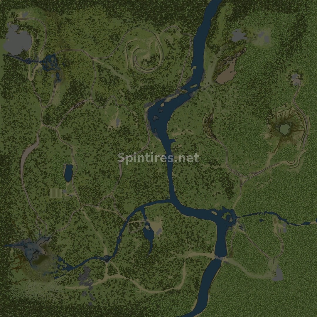 Карта «Утро Понедельника» для Spintires: MudRunner (v11.12.17) для Spintires 