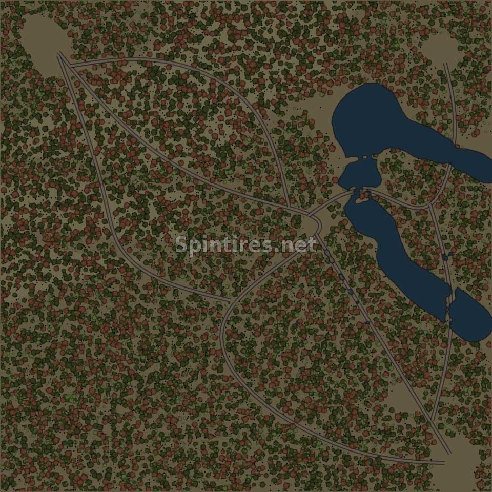 Карта «Работа в отпуске» для Spintires: MudRunner для Spintires 