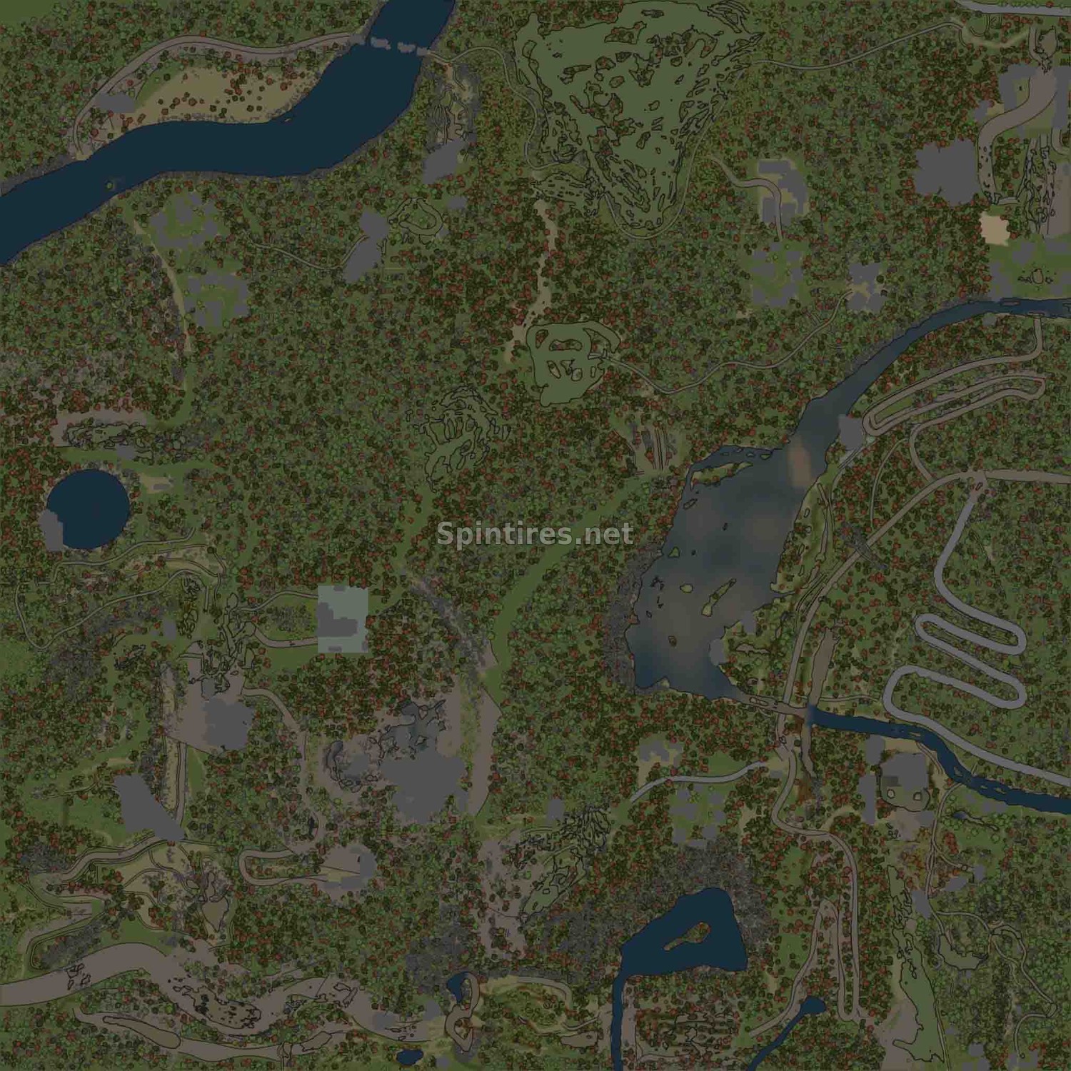 Карта «Водоворот» версия 2 для Spintires: MudRunner (v11.12.17) для Spintires 
