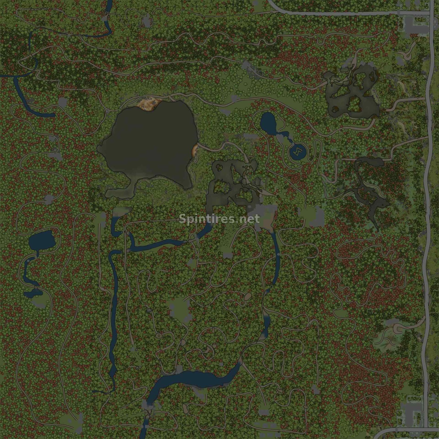 Карта «IOX Adventure Offroad» для Spintires MudRunner