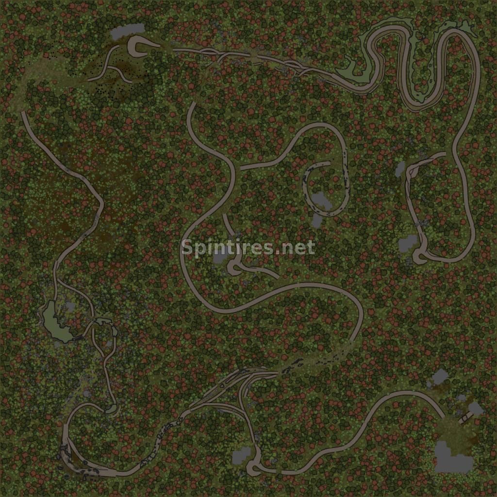 Карта «Лайтовая 4» для Spintires: MudRunner (v11.12.17) для Spintires 