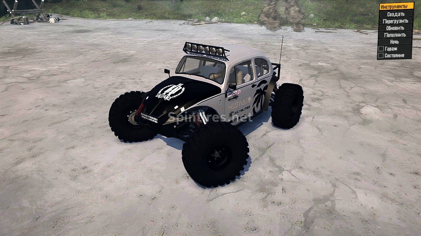Banks 1969 VW Bug V8 для Spintires: MudRunner (v11.12.17) для Spintires 