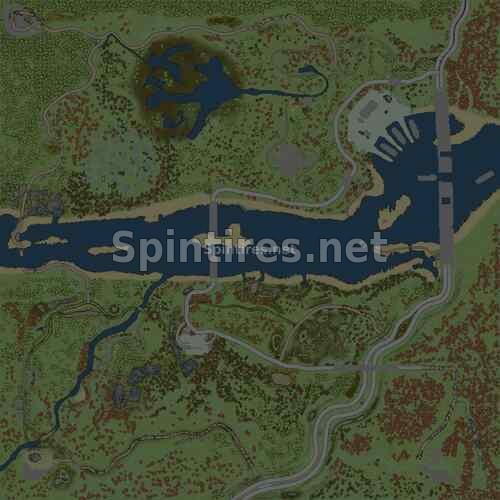 КАРТА «ДЕРЕВНЯ» ДЛЯ SPINTIRES: MUDRUNNER (V11.12.17) для Spintires MudRunner