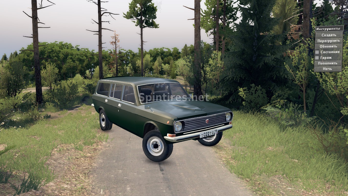 Газ-24-12 для Spin Tires v03.03.16 для Spintires 
