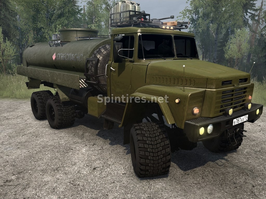 Краз-260G версия 3 MudRunner для Spintires 