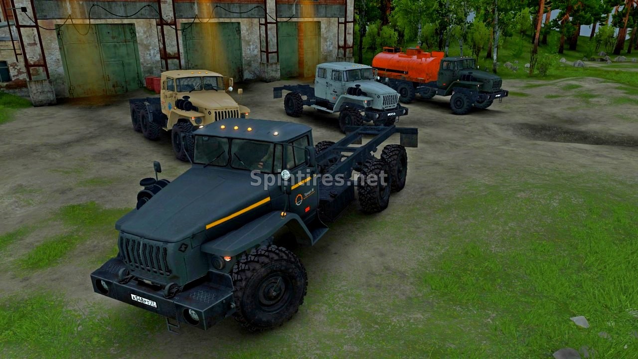 Пак Уралов для Spin Tires v03.03.16 для Spintires 