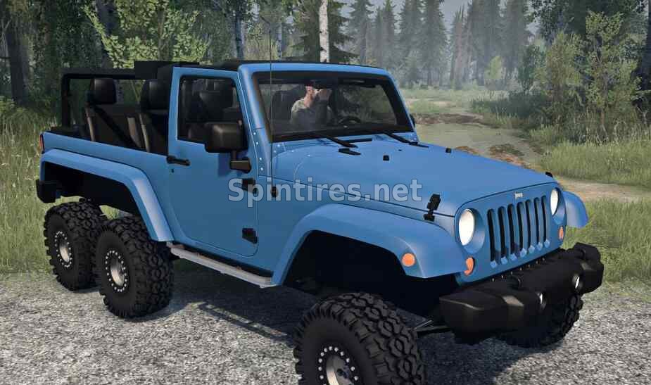 Jeep Wrangler 6x6 Turbo для Spintires MudRunner