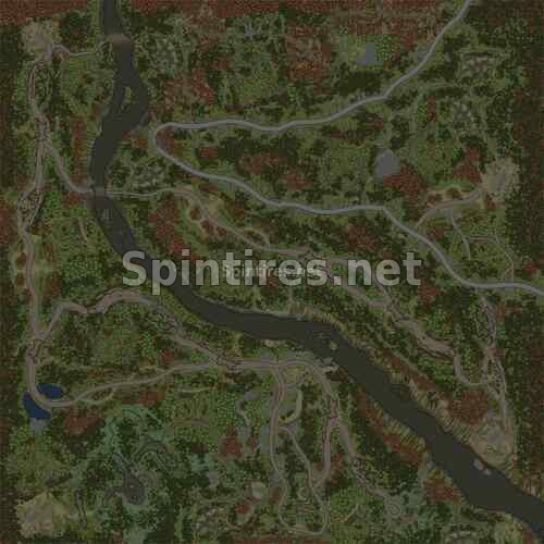 Карта «Индийский Перевал» для Spintires MudRunner