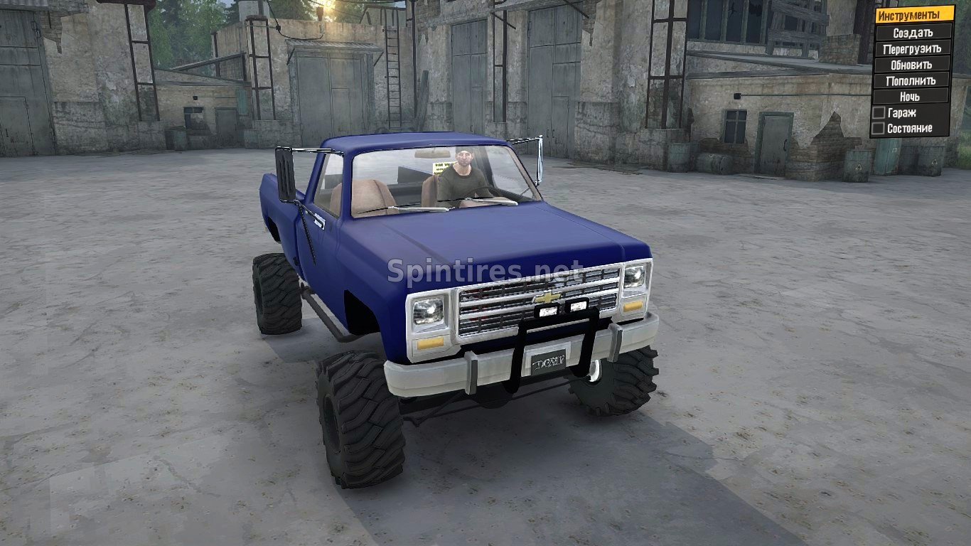 Chevy K20 версия 1.0.4 для MudRunner для Spintires 