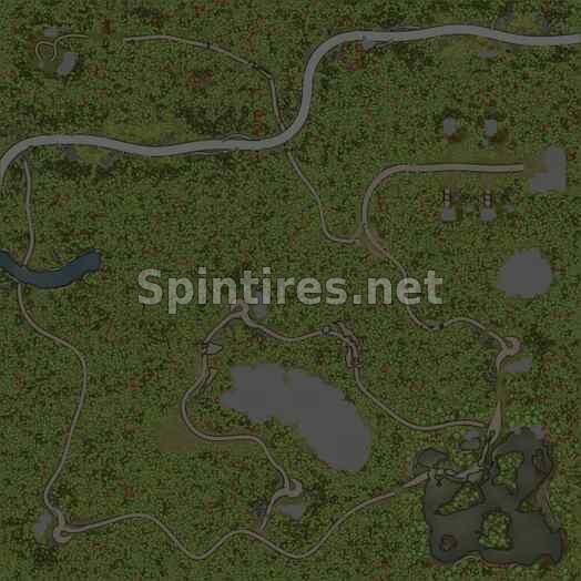 Карта «Покатушки 6» для Spintires MudRunner