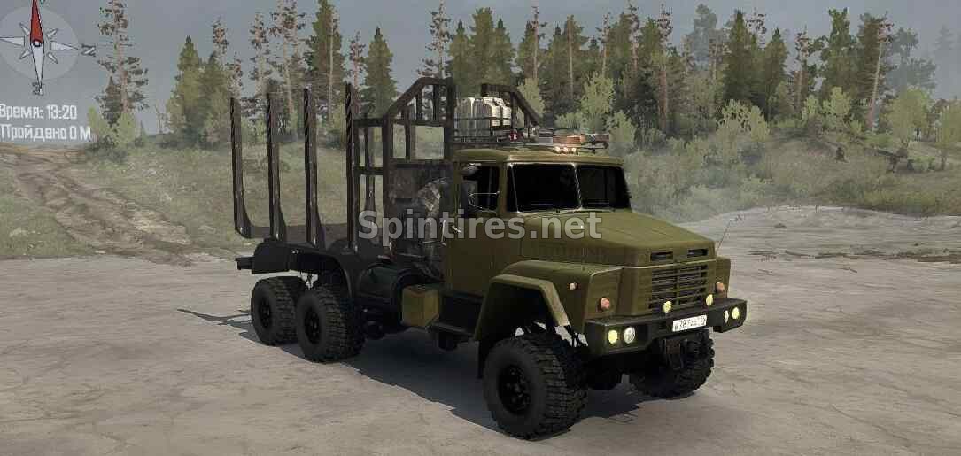 KRAZ - 260G для Spintires MudRunner