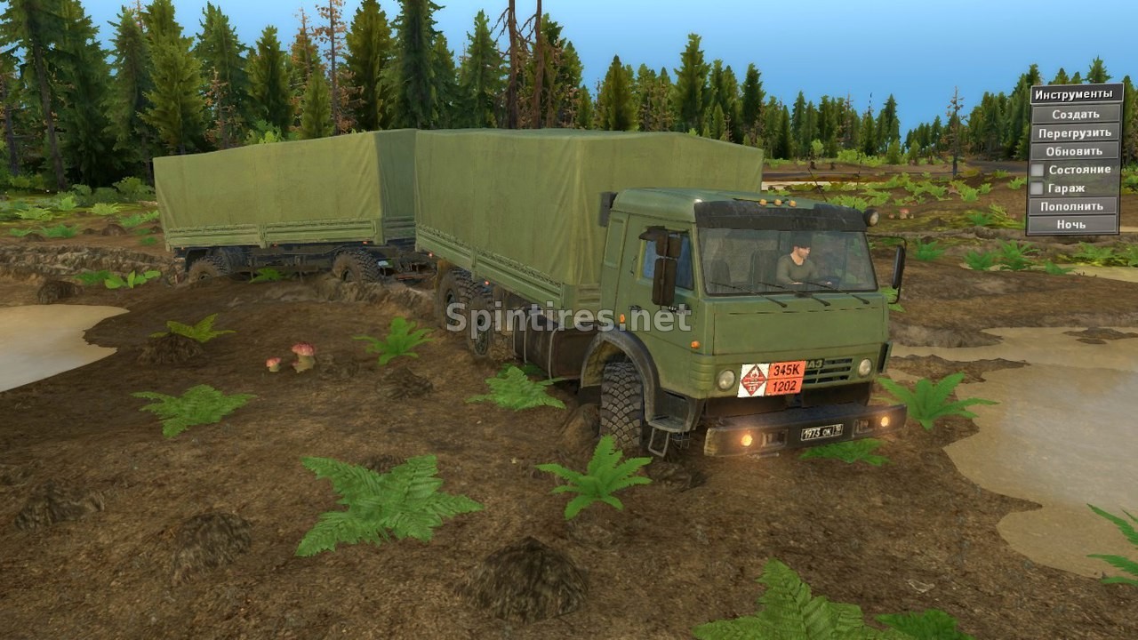 Пак Камазов для Spin Tires v03.03.16 для Spintires 