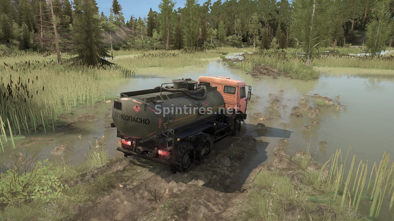 Карта «Трускавец» для Spintires: MudRunner (v11.12.17) для Spintires 