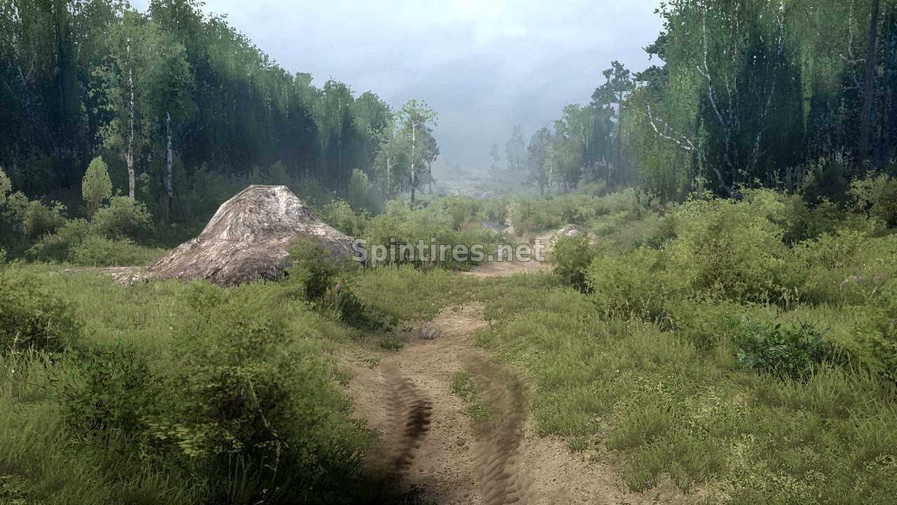КАРТА «COUNTRY TRAIL» ДЛЯ SPINTIRES: MUDRUNNER (V11.12.17) для Spintires 