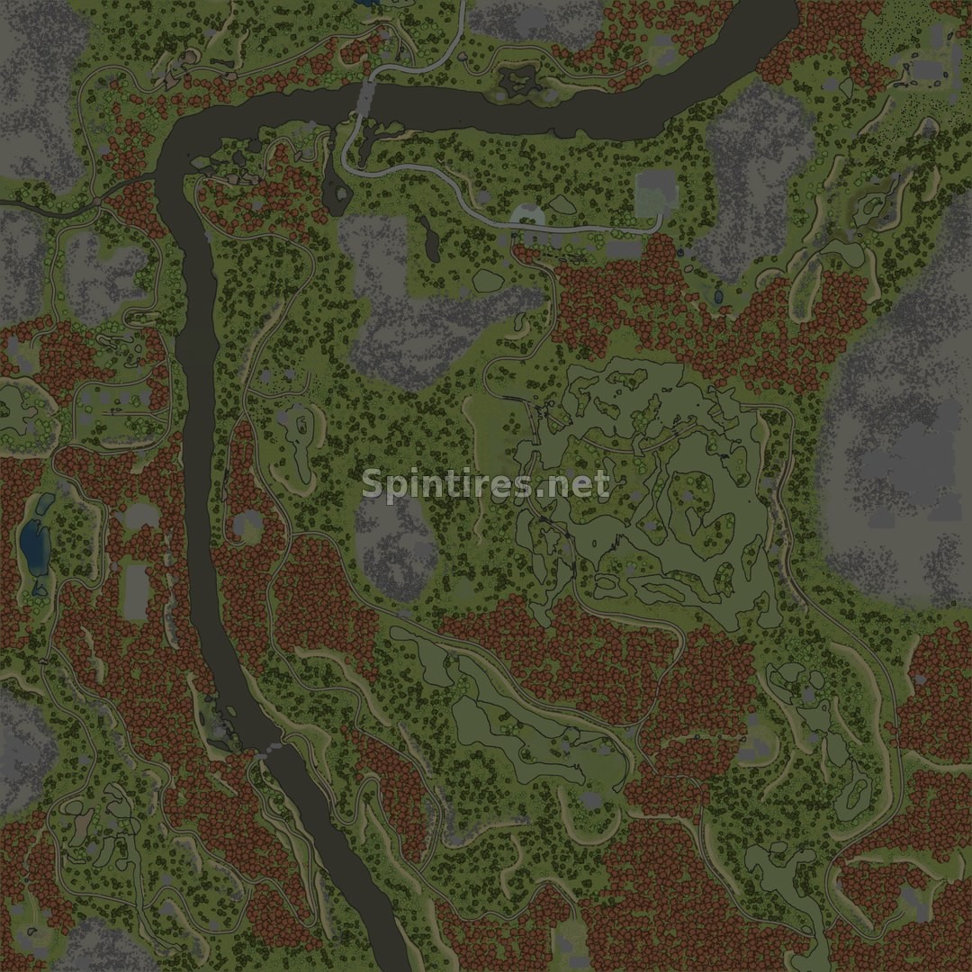 КАРТА «ТРУСКАВЕЦ» ДЛЯ SPINTIRES: MUDRUNNER (V11.12.17) ДЛЯ SPINTIRES MUDRUNNER для Spintires 