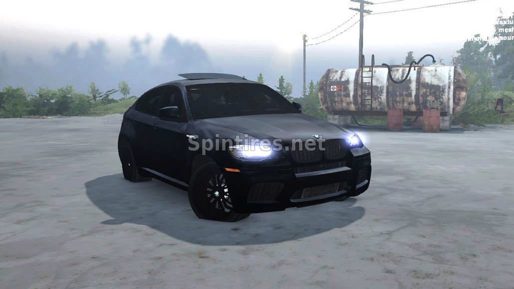 BMW X6M для Spin Tires v03.03.16 для Spintires 