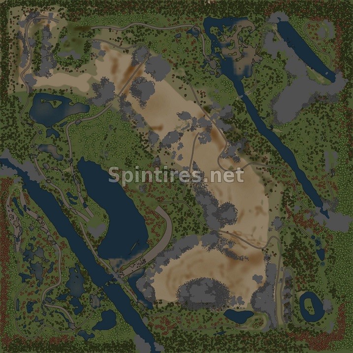 Карта «Oasis» для Spintires: MudRunner (v11.12.17) для Spintires 