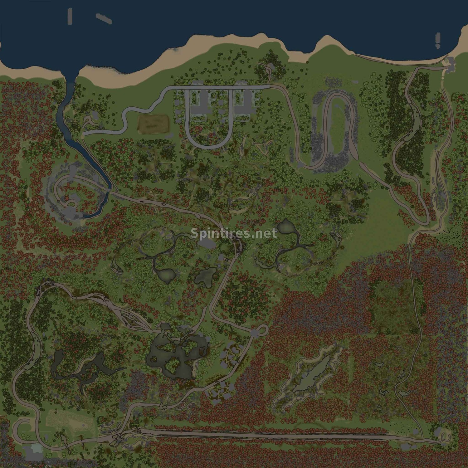 Карта «Обилльно» для Spintires: MudRunner (v11.12.17) для Spintires 