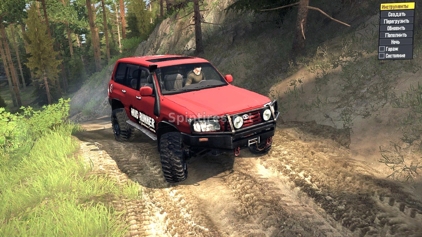 Toyota Land Cruiser 105 BullMod для Spintires: MudRunner (v11.12.17) для Spintires 