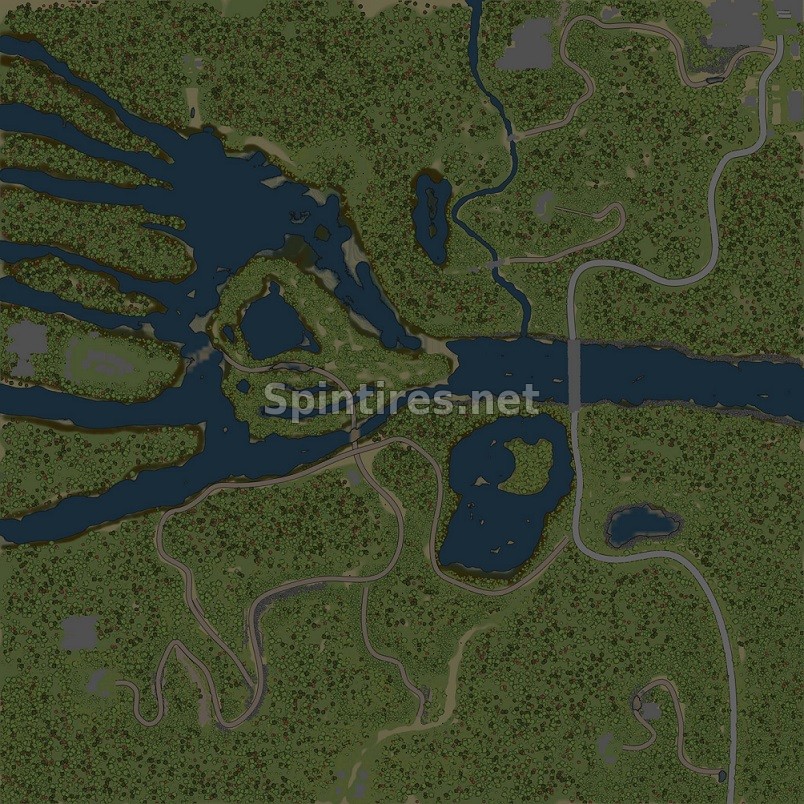 Карта «Дельта» для Spintires: MudRunner (v11.12.17) для Spintires 