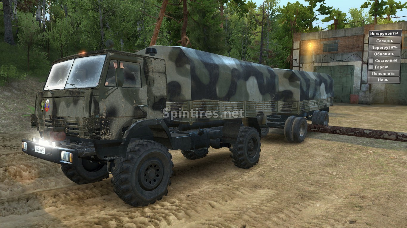 Пак «Гонки» для Spin Tires v03.03.16 для Spintires 