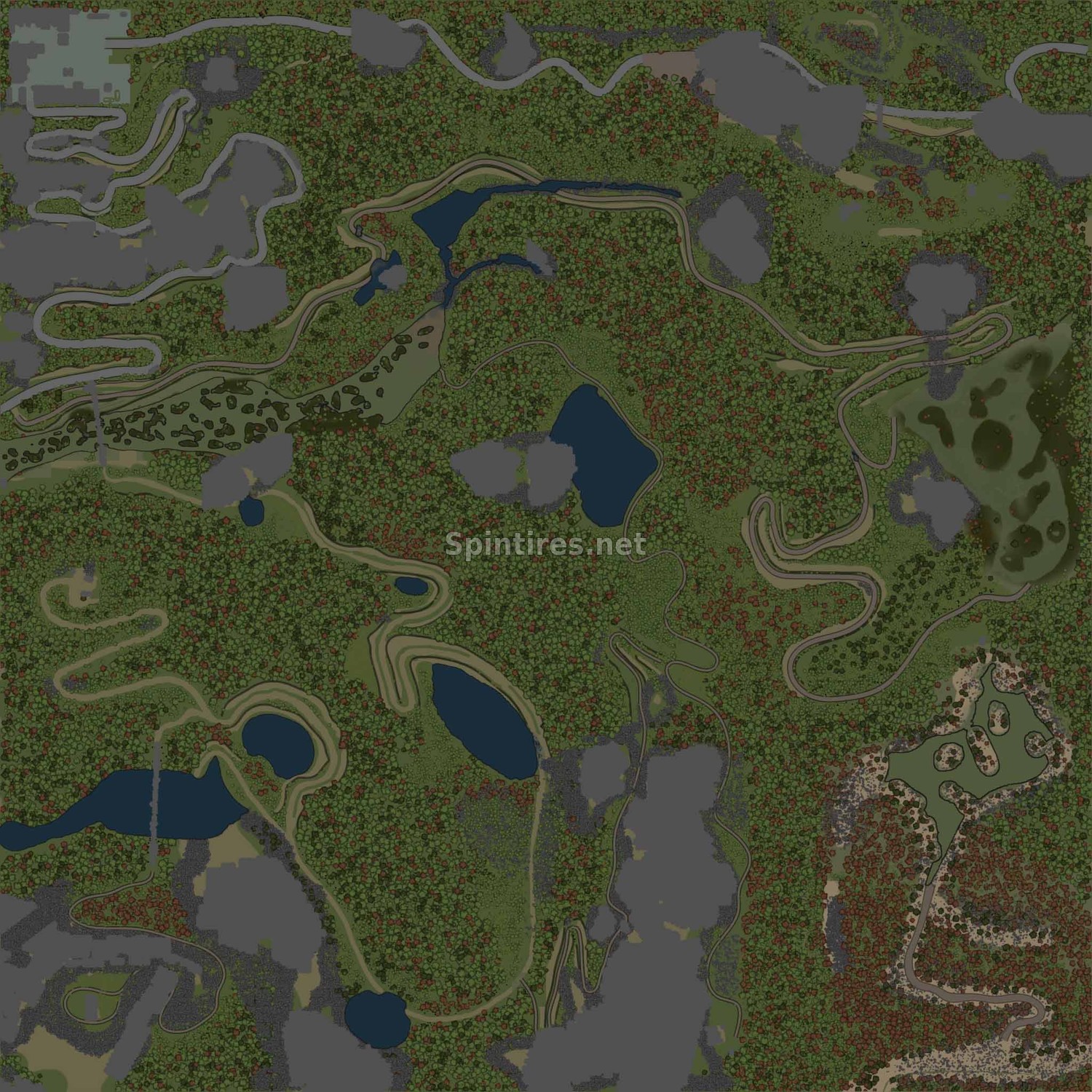 Карта «Начальник базы» для Spintires: MudRunner (v11.12.17) для Spintires 