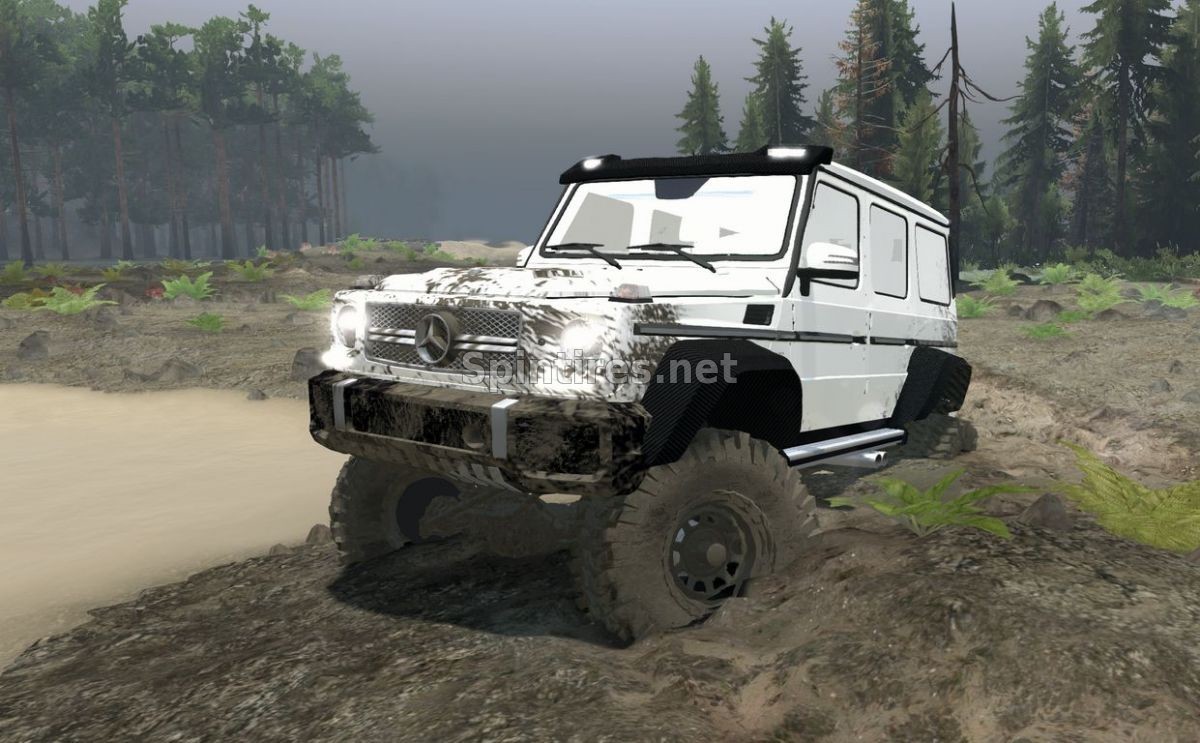 MERCEDES-BENZ G65 для Spin Tires v03.03.16 для Spintires 