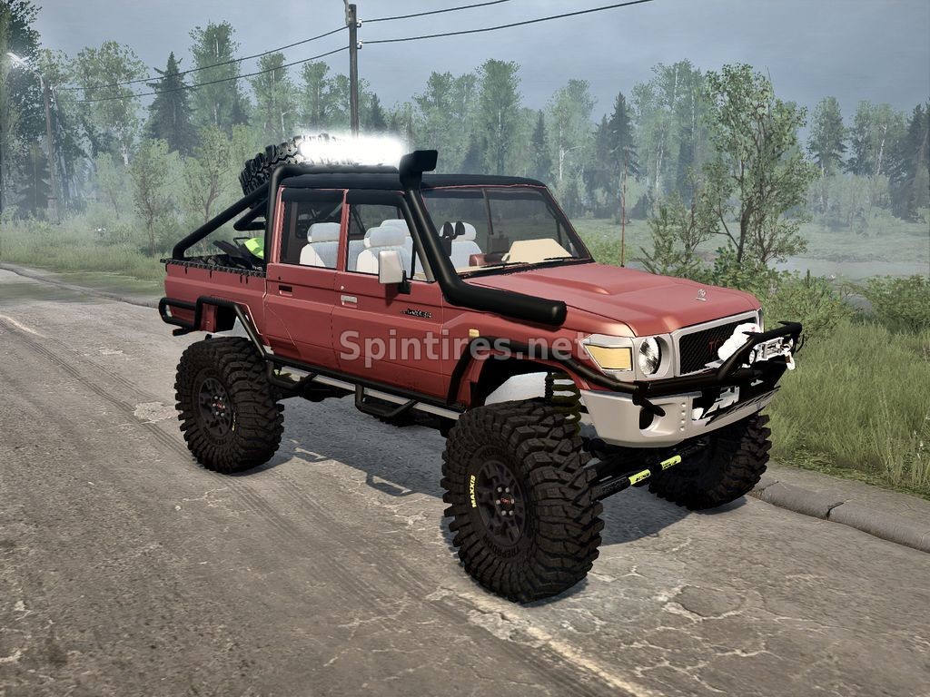 Toyota Land Cruiser FJ79 pack для Spintires: MudRunner (v11.12.17) для Spintires 