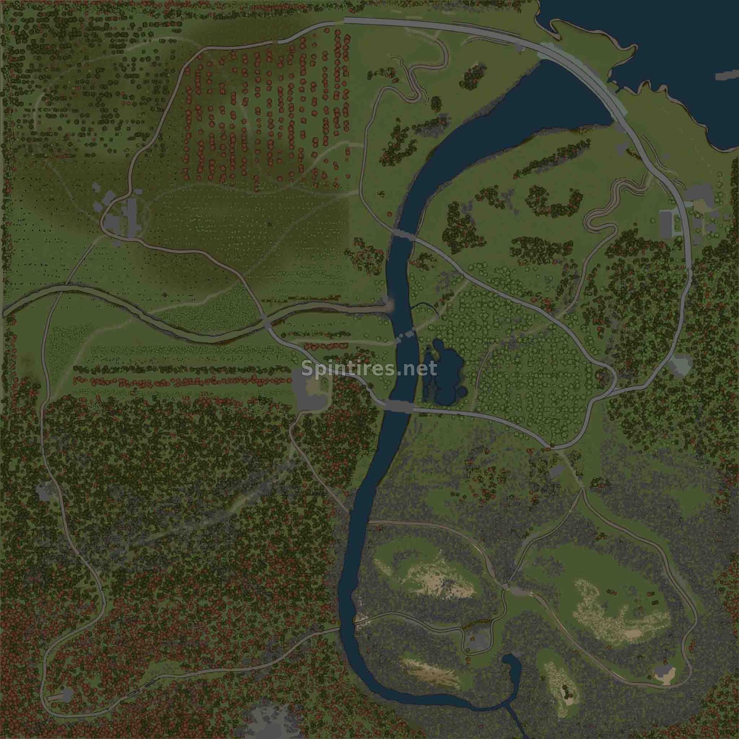 Карта «Forestry» для Spintires: MudRunner (v29.01.18) для Spintires 