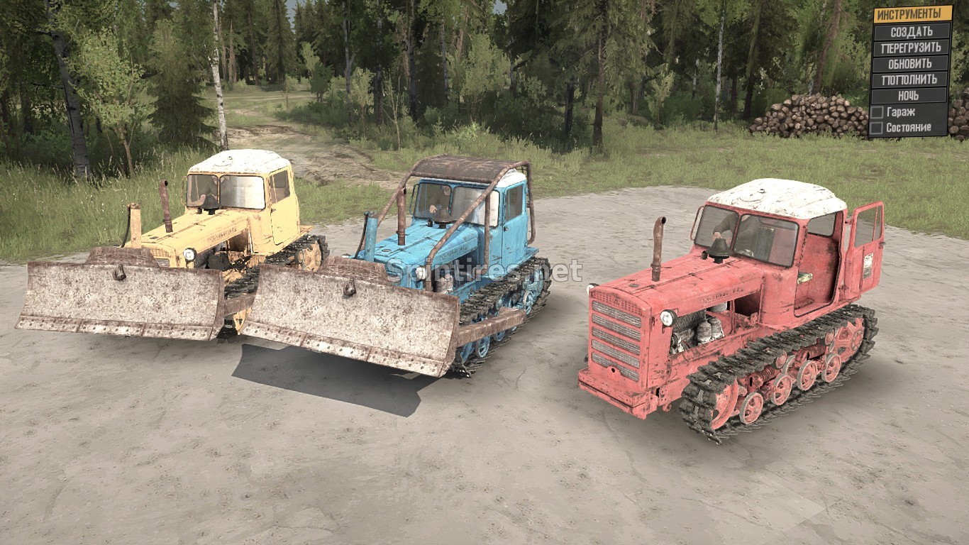 ДТ-75 версия тест для Spintires: MudRunner (v29.01.18) для Spintires 