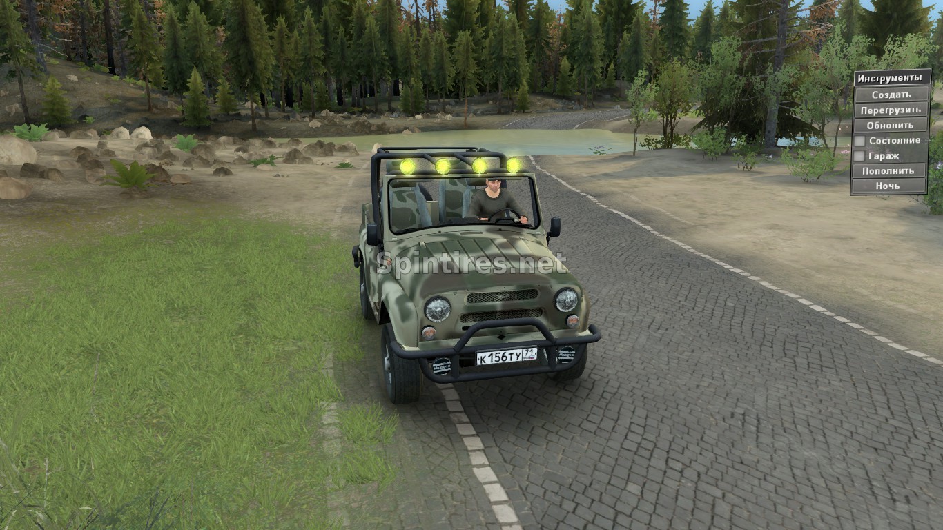 УАЗ-3150 «Шалун» для Spin Tires v03.03.16 для Spintires 