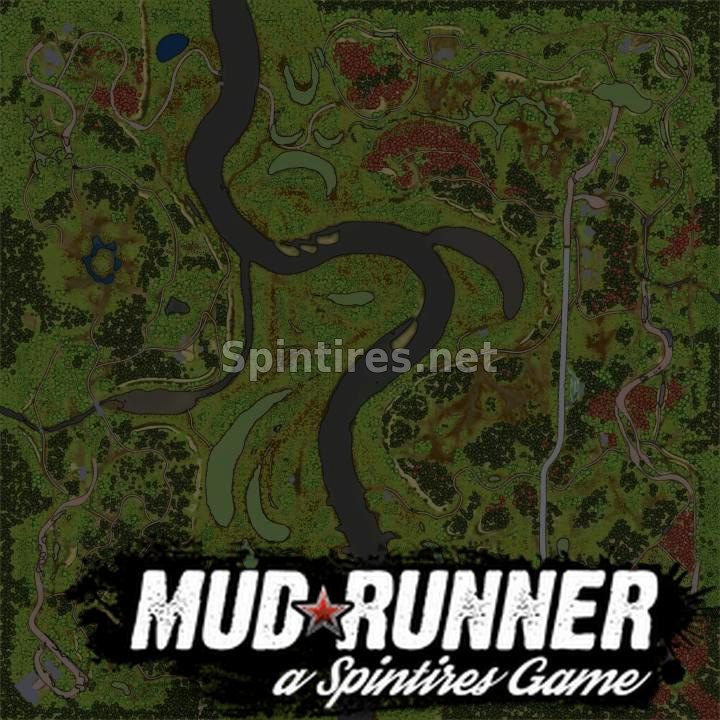 КАРТА «ПОЙМА» ДЛЯ SPINTIRES: MUDRUNNER (V11.12.17) для Spintires 
