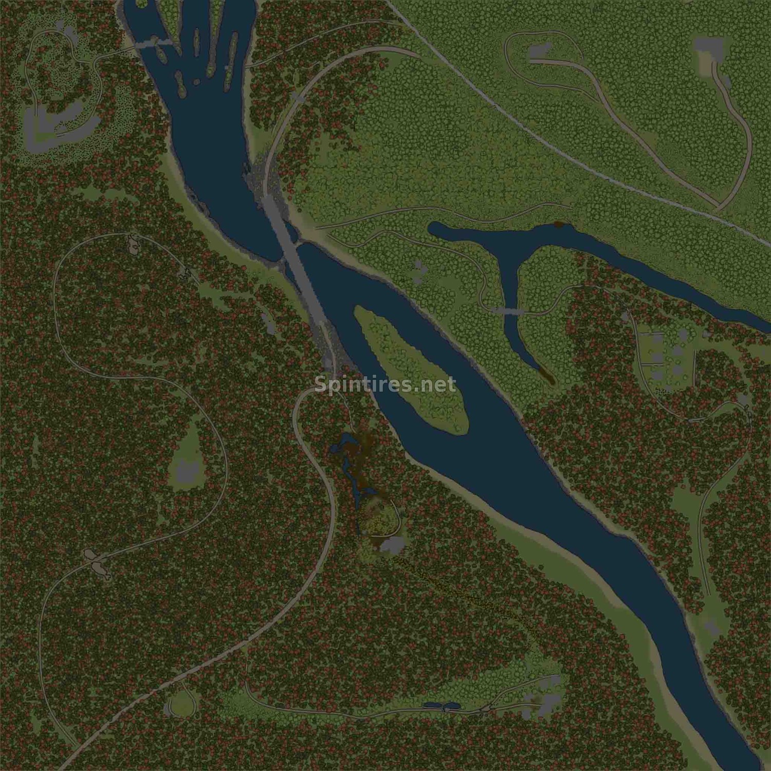 Карта «GIG 1» для Spintires: MudRunner (v29.01.18) для Spintires 