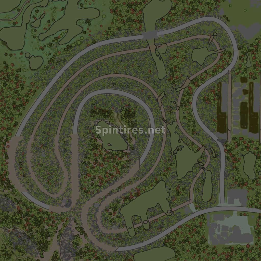 Карта «Кто быстрее?» для Spintires: MudRunner (v29.01.18) для Spintires 