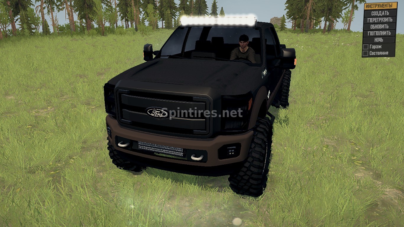 Ford F350 2016 для Spintires: MudRunner (v29.01.18) для Spintires 
