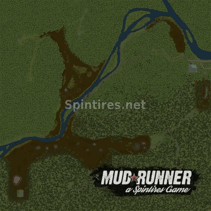 Карта «Река Кан» для Spintires: MudRunner (v29.01.18) для Spintires 